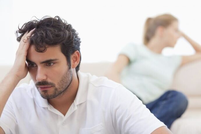 pain in a person with prostatitis