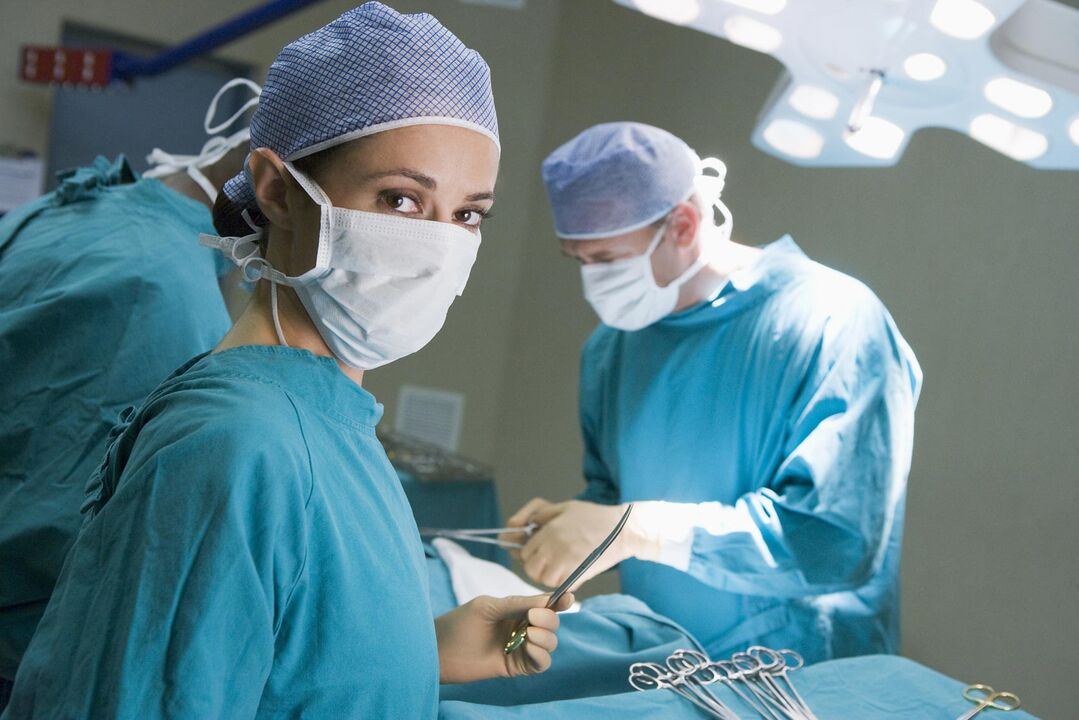 In some cases, prostate stagnation requires surgery